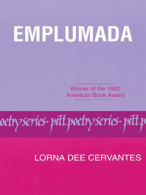 Title details for Emplumada by Lorna Dee Cervantes - Available